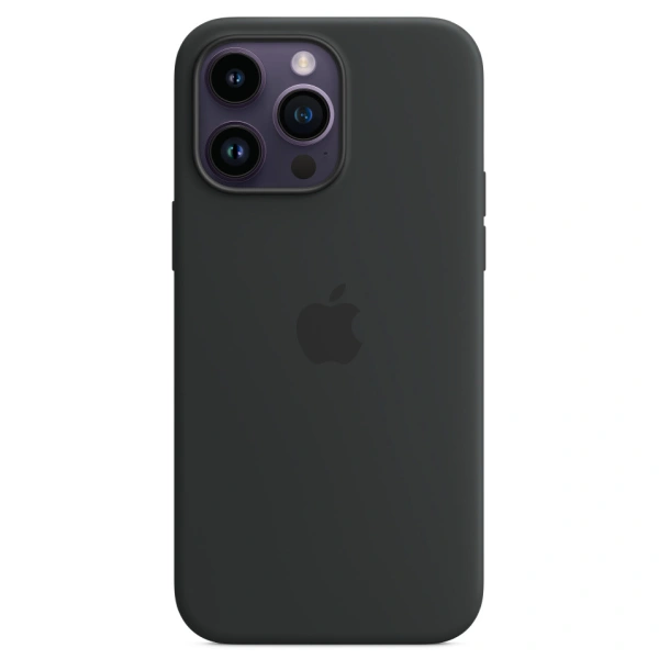 Чехол Apple для iPhone 14 Pro Max Silicone Case with MagSafe (MPTP3ZM/A) Midnight - фото 4