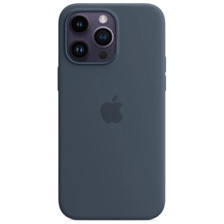 Чехол Apple для iPhone 14 Pro Max Silicone Case with MagSafe (MPTQ3ZM/A) Storm Blue