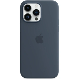 Чехол Apple для iPhone 14 Pro Max Silicone Case with MagSafe (MPTQ3ZM/A) Storm Blue