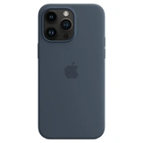 Чехол Apple для iPhone 14 Pro Max Silicone Case with MagSafe (MPTQ3ZM/A) Storm Blue - фото 4