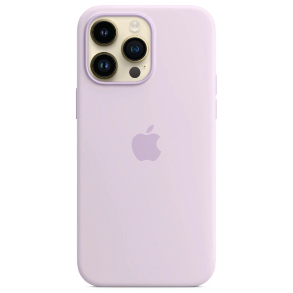 Чехол Apple для iPhone 14 Pro Max Silicone Case with MagSafe (MPTW3ZM/A) Lilac - фото 2