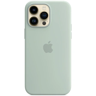 Чехол Apple для iPhone 14 Pro Max Silicone Case with MagSafe (MPTY3ZM/A) Succulent