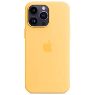 Чехол Apple для iPhone 14 Pro Max Silicone Case with MagSafe (MPU03ZM/A) Sunglow