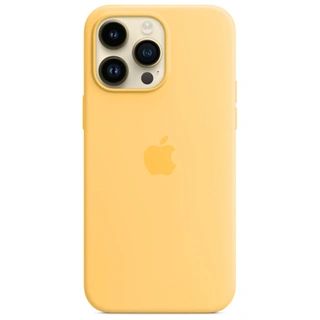 Чехол Apple для iPhone 14 Pro Max Silicone Case with MagSafe (MPU03ZM/A) Sunglow