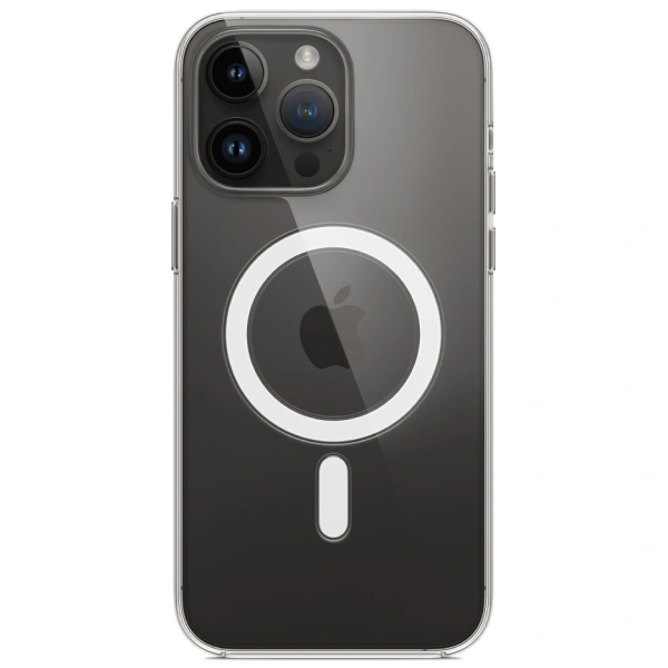 Чехол Apple для iPhone 14 Pro Max Clear Case with MagSafe (MPU73ZM/A) Прозрачный - фото 2