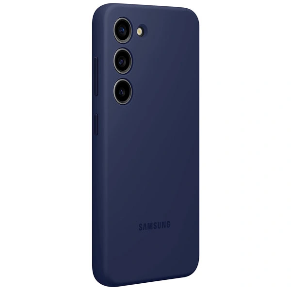 Чехол Samsung для Galaxy S23 Silicone Cover (EF-PS911TNEGRU) Navy - фото 3