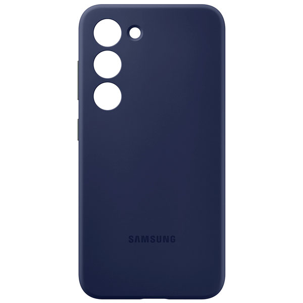 Чехол Samsung для Galaxy S23 Silicone Cover (EF-PS911TNEGRU) Navy
