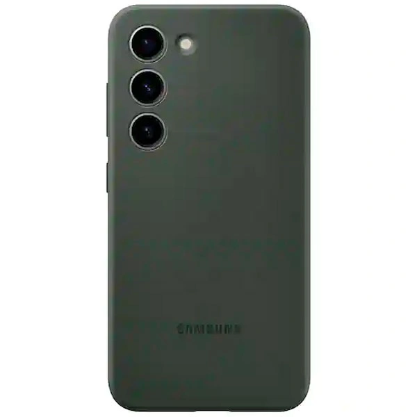 Чехол Samsung для Galaxy S23 Silicone Cover (EF-PS911TGEGRU) Khaki - фото 2