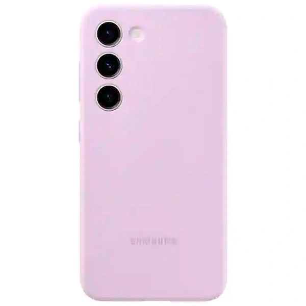 Чехол Samsung для Galaxy S23 Silicone Cover (EF-PS911TVEGRU) Lilac - фото 2