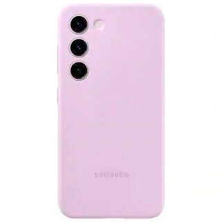 Чехол Samsung для Galaxy S23 Silicone Cover (EF-PS911TVEGRU) Lilac - фото 2