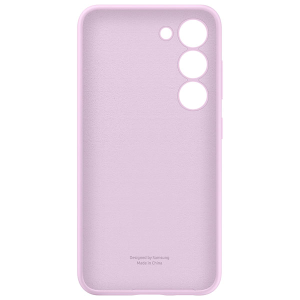 Чехол Samsung для Galaxy S23 Silicone Cover (EF-PS911TVEGRU) Lilac