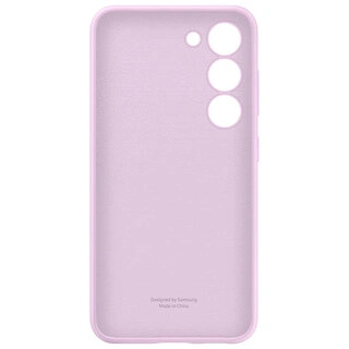 Чехол Samsung для Galaxy S23 Silicone Cover (EF-PS911TVEGRU) Lilac - фото 3