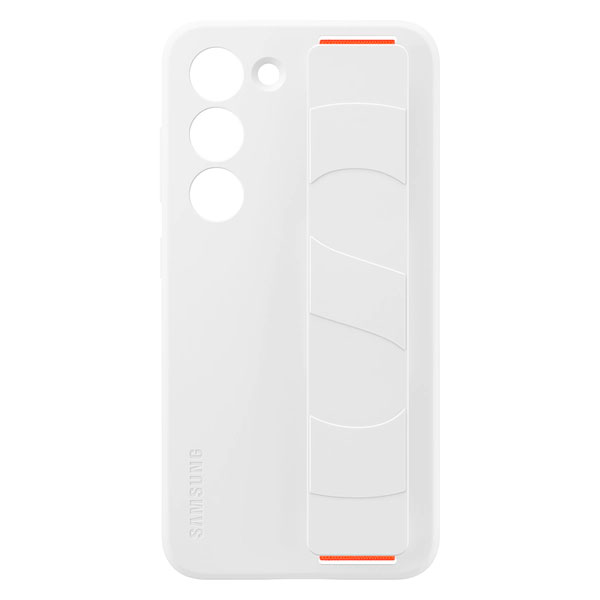 Чехол Samsung для Galaxy S23 Silicone Grip Cover (EF-GS911TWEGRU) White
