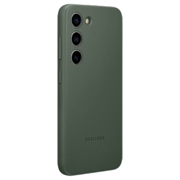 Чехол Samsung для Galaxy S23 Leather Cover (EF-VS911LGEGRU) Green
