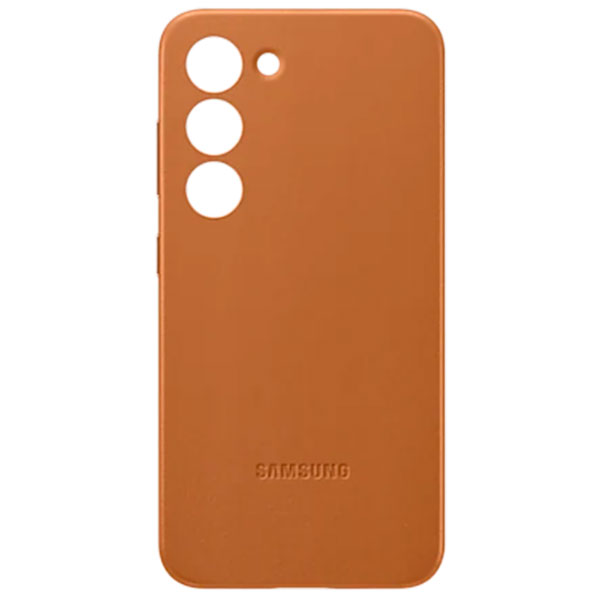 Чехол Samsung для Galaxy S23 Leather Cover (EF-VS911LAEGRU) Camel