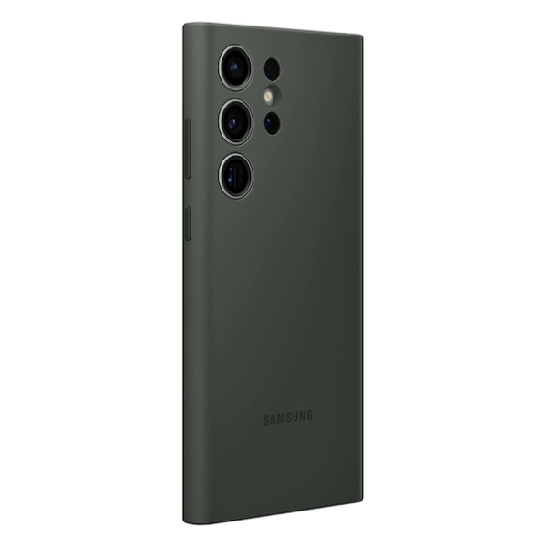 Чехол Samsung для Galaxy S23 Ultra Silicone Cover (EF-PS918TGEGRU) Khaki