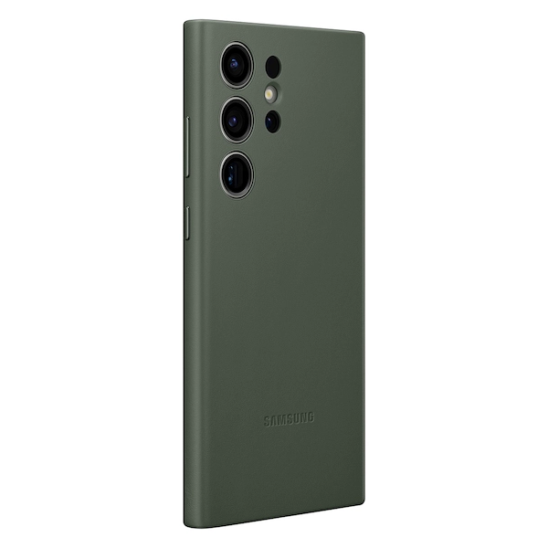 Чехол Samsung для Galaxy S23 Ultra Leather Cover (EF-VS918LGEGRU) Green