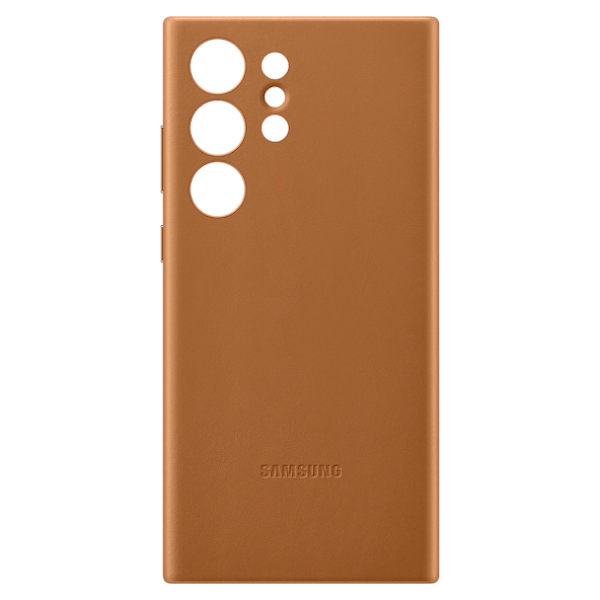 Чехол Samsung для Galaxy S23 Ultra Leather Cover (EF-VS918LAEGRU) Сamel