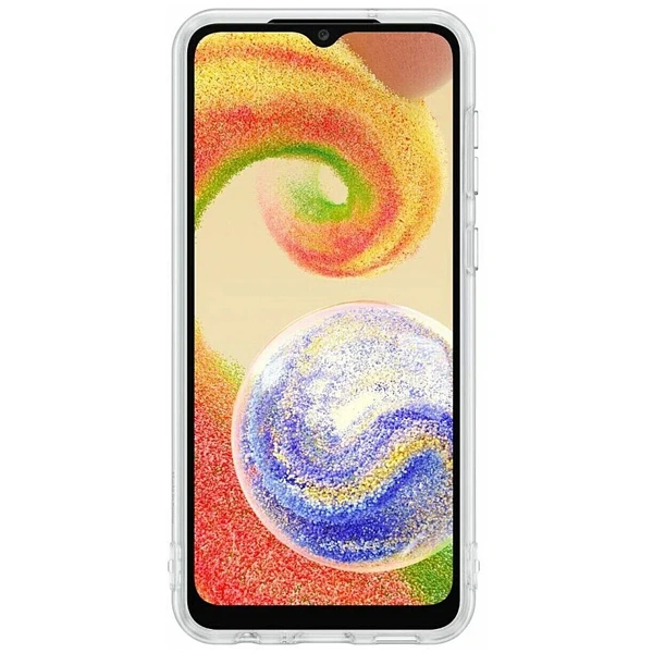 Чехол Samsung для Galaxy A04 Soft Clear Cover (EF-QA045TTEGRU) Transparent - фото 3