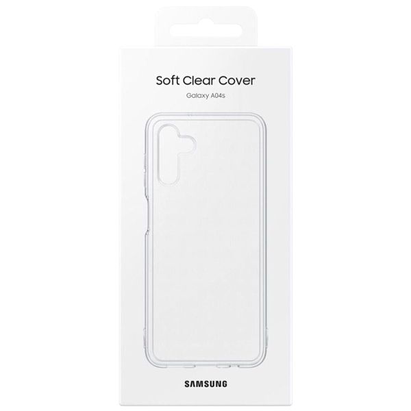 Чехол Samsung для Galaxy A04s Soft Clear Cover (EF-QA047TTEGRU) Transparent
