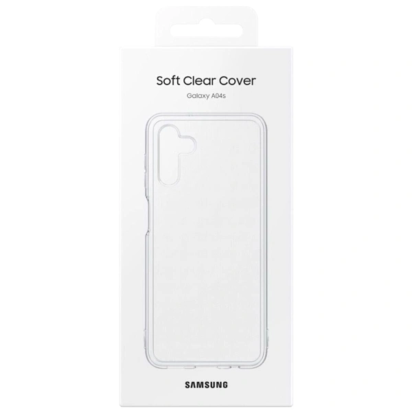Чехол Samsung для Galaxy A04s Soft Clear Cover (EF-QA047TTEGRU) Transparent - фото 5