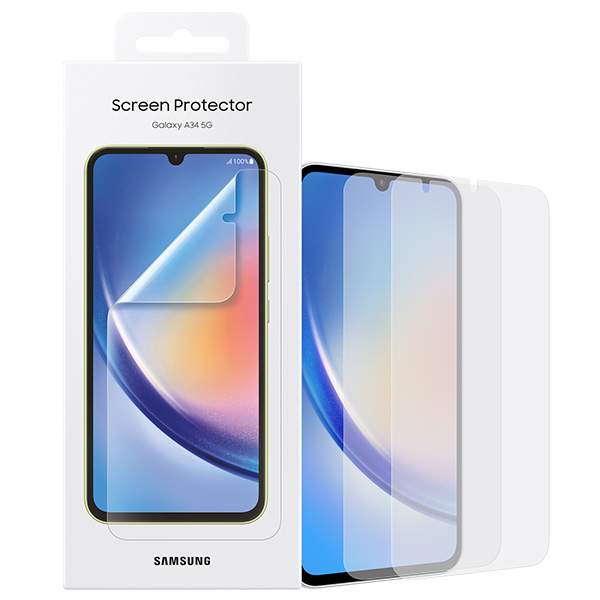 Защитная пленка Samsung для Galaxy A34 Screen Protector (EF-UA346CTEGRU) Transparent