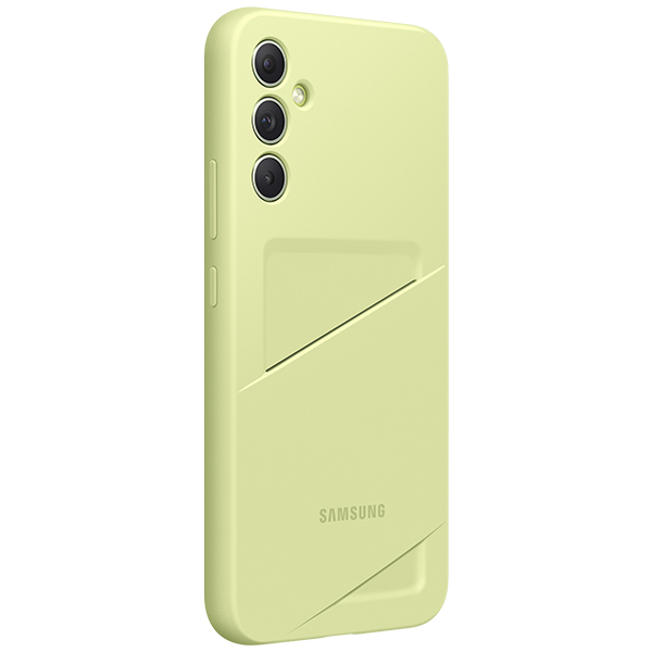 Чехол Samsung для Galaxy A34 Card Slot Cover (EF-OA346TGEGRU) Lime