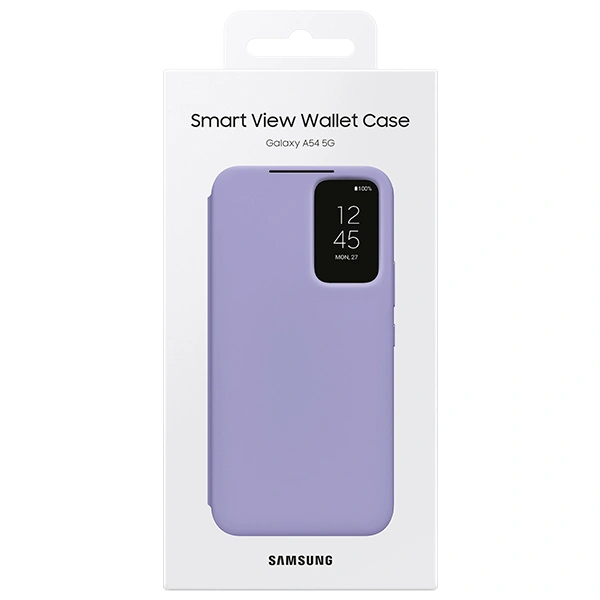 Чехол Samsung для Galaxy A54 Smart View Wallet Cover (EF-ZA546CVEGRU) Blueberry - фото 7