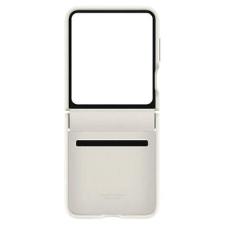 Чехол Samsung для Galaxy Z Flip5 Flap Eco-Leather Case (EF-VF731PUEGRU) Beige