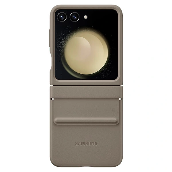 Чехол Samsung для Galaxy Z Flip5 Flap Eco-Leather Case (EF-VF731PAEGRU) Gray