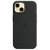 Чехол Apple для iPhone 15 Silicone Case with MagSafe (MT0J3ZM/A) Black - фото 3