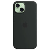 Чехол Apple для iPhone 15 Silicone Case with MagSafe (MT0J3ZM/A) Black - фото 4