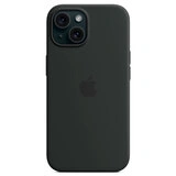 Чехол Apple для iPhone 15 Silicone Case with MagSafe (MT0J3ZM/A) Black - фото 5