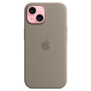 Чехол Apple для iPhone 15 Silicone Case with MagSafe (MT0Q3ZM/A) Clay - фото 2