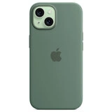 Чехол Apple для iPhone 15 Silicone Case with MagSafe (MT0X3ZM/A) Cypress - фото 4