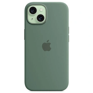 Чехол Apple для iPhone 15 Silicone Case with MagSafe (MT0X3ZM/A) Cypress - фото 4