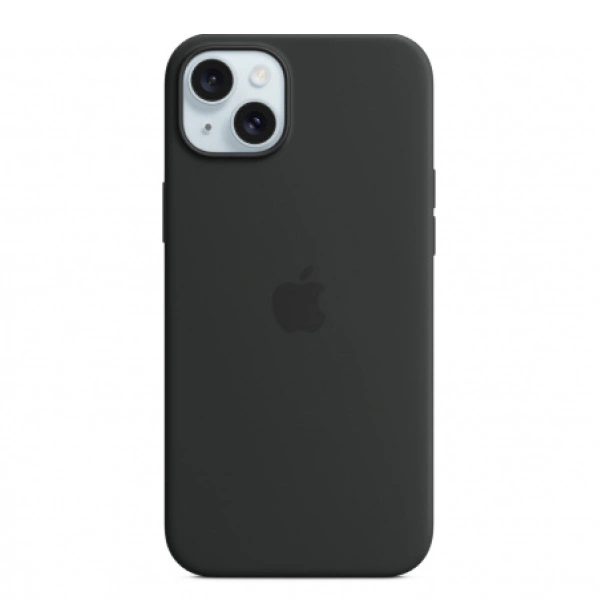 Чехол Apple для iPhone 15 Plus Silicone Case with MagSafe (MT103ZM/A) Black