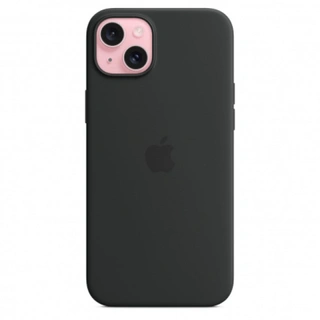 Чехол Apple для iPhone 15 Plus Silicone Case with MagSafe (MT103ZM/A) Black