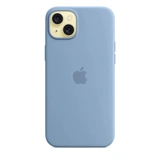 Чехол Apple для iPhone 15 Plus Silicone Case with MagSafe (MT193ZM/A) Winter Blue  - фото 3