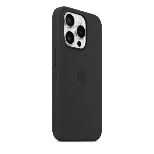 Чехол Apple для iPhone 15 Pro Silicone Case with MagSafe (MT1A3ZM/A) Black 