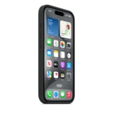 Чехол Apple для iPhone 15 Pro Silicone Case with MagSafe (MT1A3ZM/A) Black - фото 6