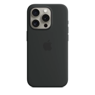 Чехол Apple для iPhone 15 Pro Silicone Case with MagSafe (MT1A3ZM/A) Black