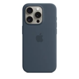 Чехол Apple для iPhone 15 Pro Silicone Case with MagSafe (MT1D3ZM/A) Storm Blue