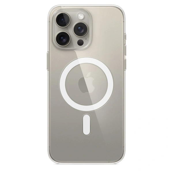 Чехол Apple для iPhone 15 Pro Max Clear Case with MagSafe (MT233ZM/A)
