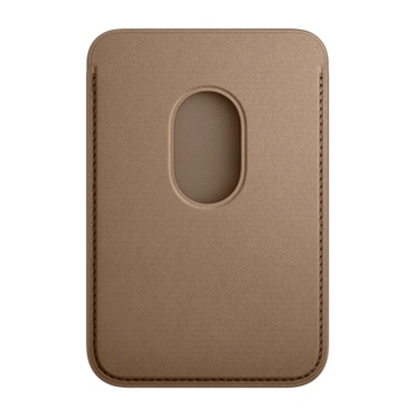 Чехол-бумажник Apple для iPhone FineWoven Wallet with MagSafe (MT243ZM/A) Taupe - фото 2