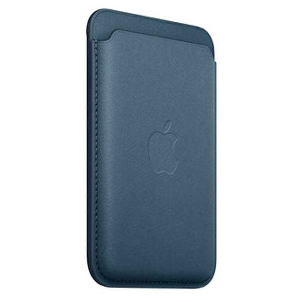 Чехол-бумажник Apple для iPhone FineWoven Wallet with MagSafe (MT263ZM/A) Pacific Blue