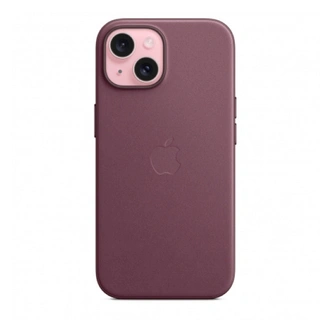 Чехол Apple для iPhone 15 FineWoven Case with MagSafe (MT3E3ZM/A) Mulberry - фото 2