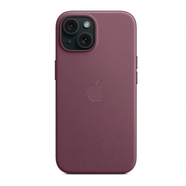 Чехол Apple для iPhone 15 FineWoven Case with MagSafe (MT3E3ZM/A) Mulberry - фото 5