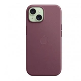 Чехол Apple для iPhone 15 FineWoven Case with MagSafe (MT3E3ZM/A) Mulberry - фото 4
