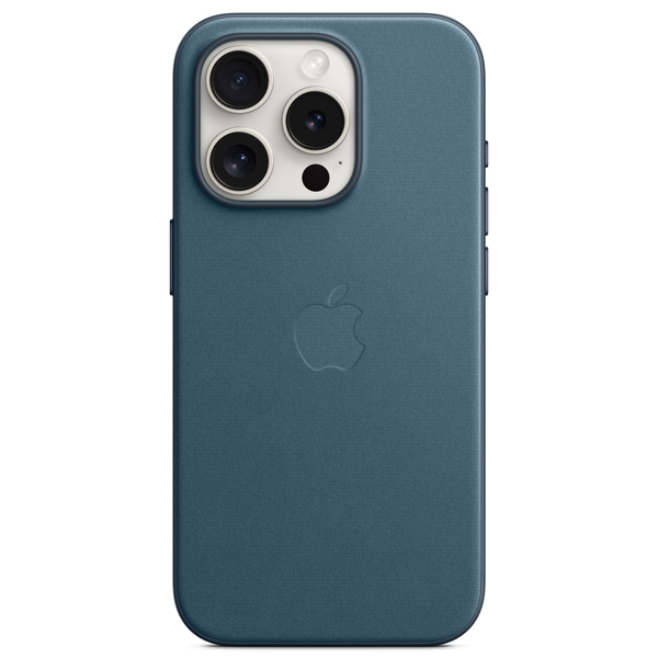 Чехол Apple для iPhone 15 Pro FineWoven Case with MagSafe (MT4Q3ZM/A) Pacific Blue